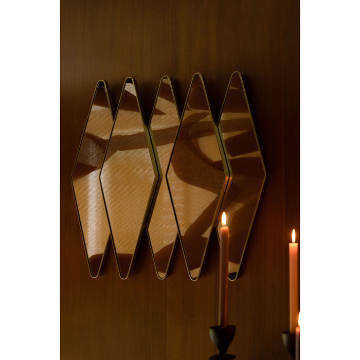 Dutchbone Kyoko Spiegel| Wandspiegel Goud