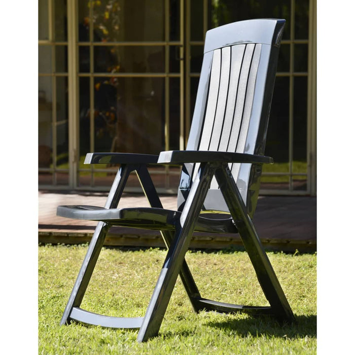 Keter Tuinstoelen Corsica 2 st verstelbaar grijs
