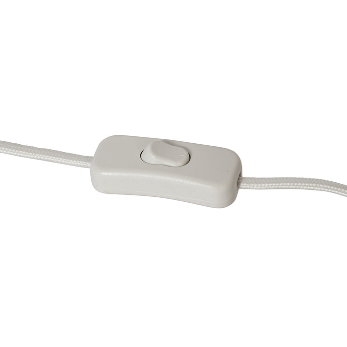 QAZQA Scandinavische tafellamp beige met linnen kap beige - Lotti