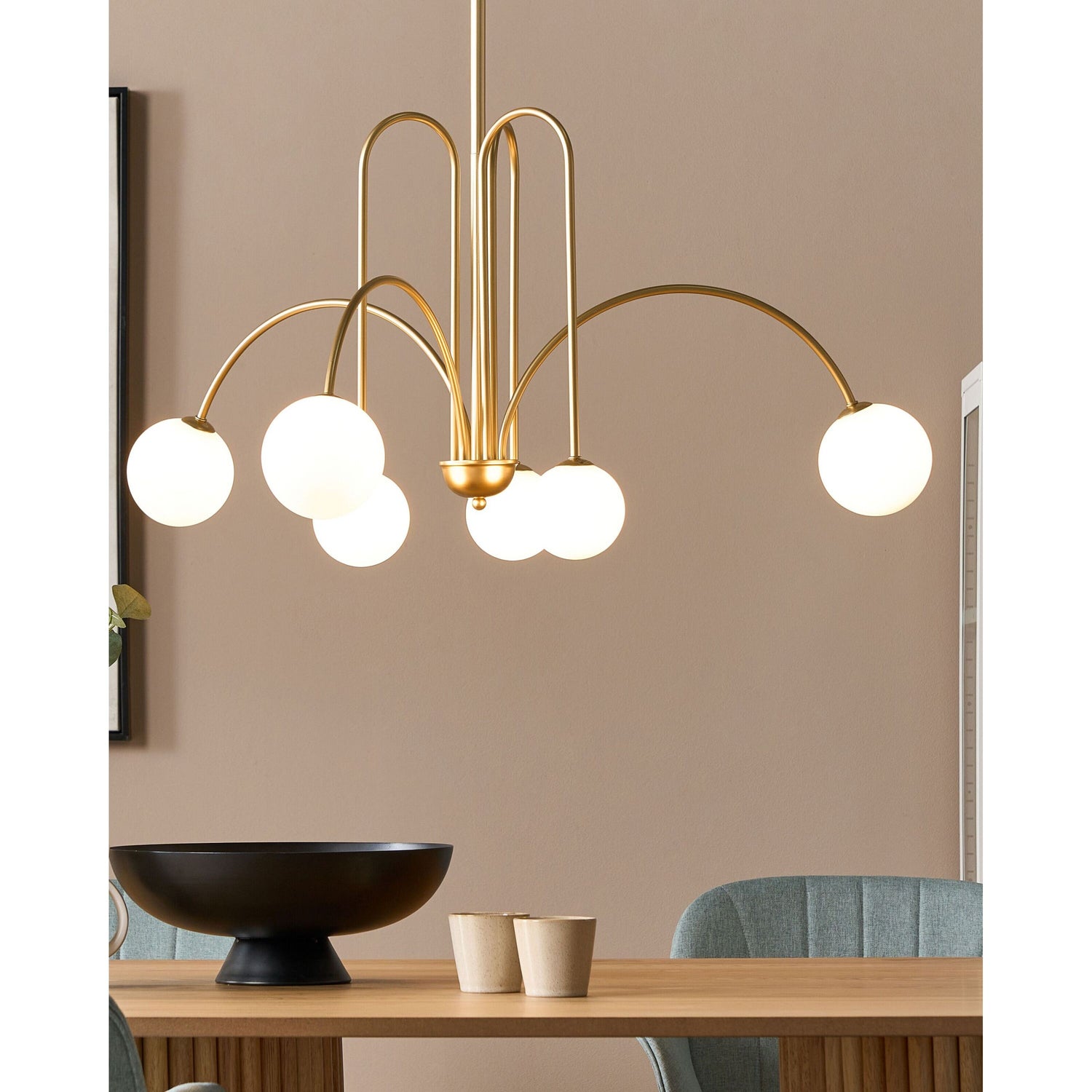 Beliani - FORBES - Kroonluchter - Goud - Metaal