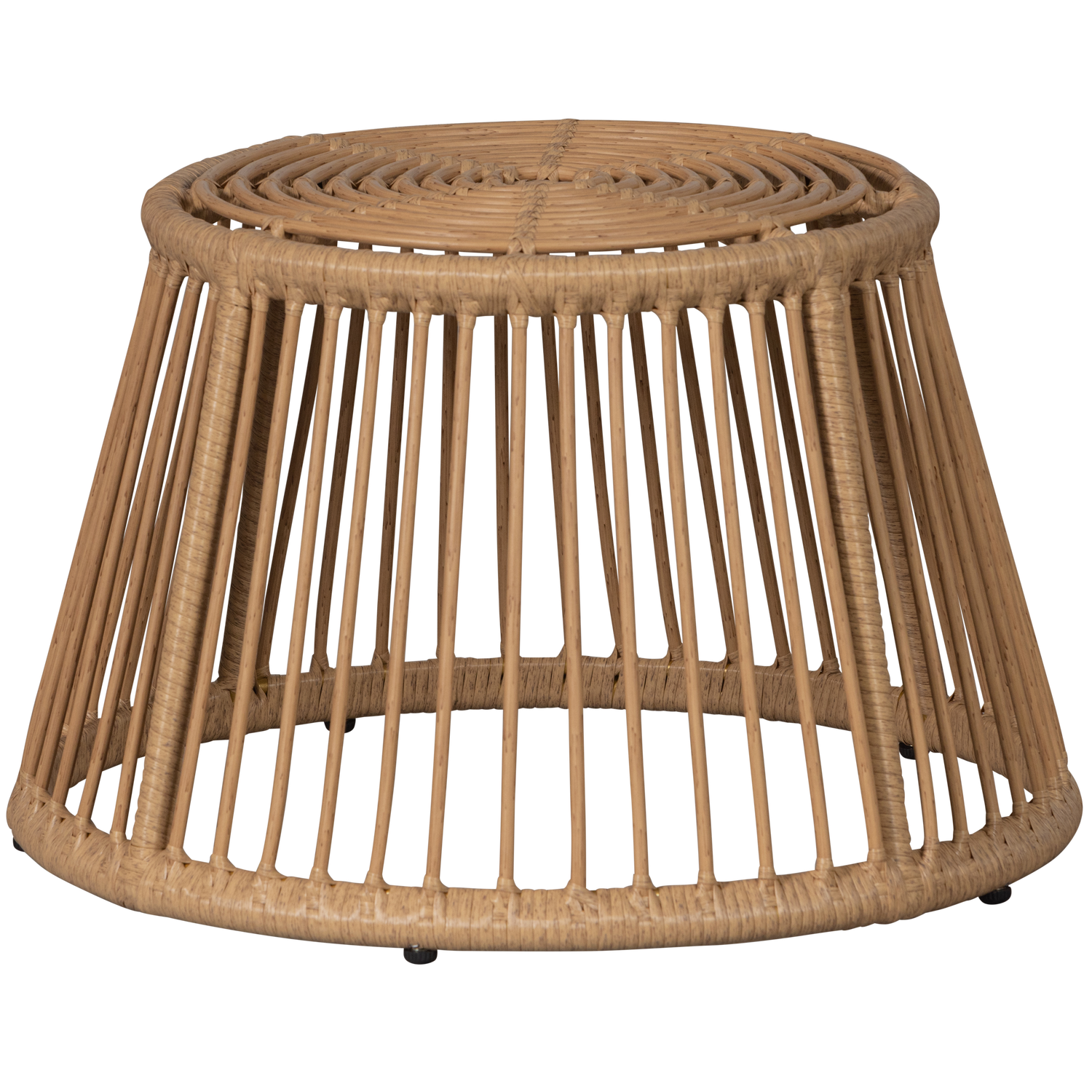 WOOOD Hocker Alatna - Wicker - Naturel - 33x43x43