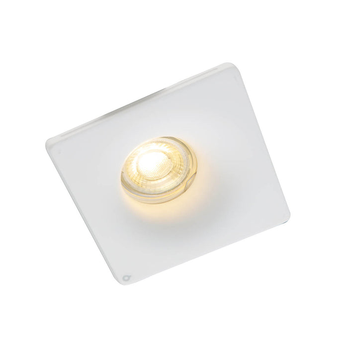 QAZQA Inbouwspot wit 12 cm rond - Gypsy Stucco