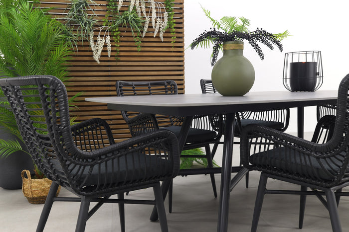 Hartman Jasmine|Benevento 240x110 cm. - Deens ovale tuinset