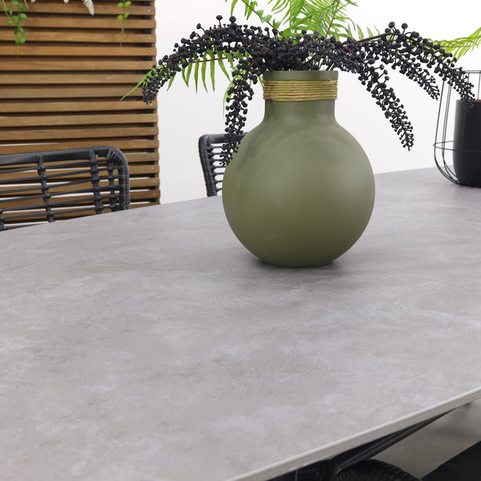 Hartman Jasmine|Benevento 240x110 cm. - Deens ovale tuinset