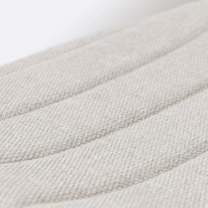 Nolon Nora-Liz Eetkamerstoel Wit - Beige Kussen - Witte Poten