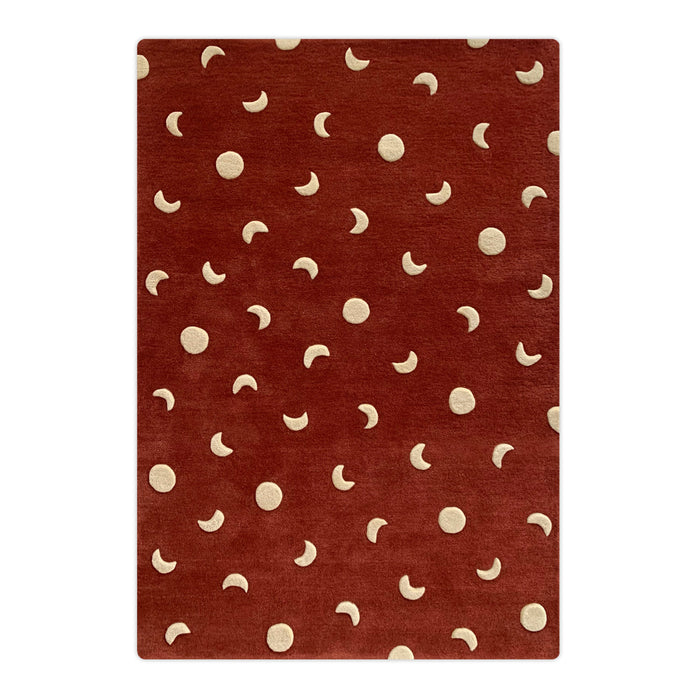 MAISON DEUX Vloerkleed Manen Brick Red M - 120 x 180 cm