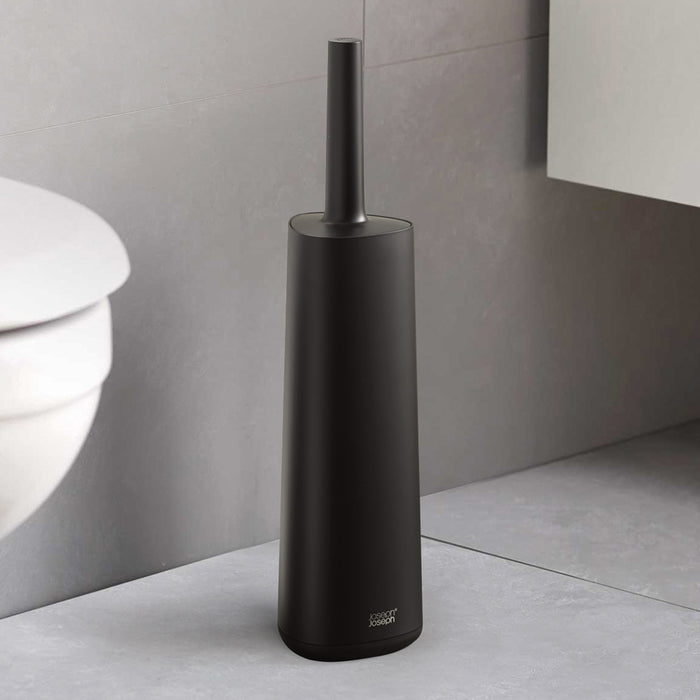 Joseph Joseph Flex 360 Toiletborstel met Houder - Zwart
