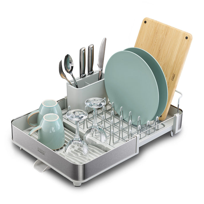 Joseph Joseph Extend Uitschuifbaar Afdruiprek - Light Stone