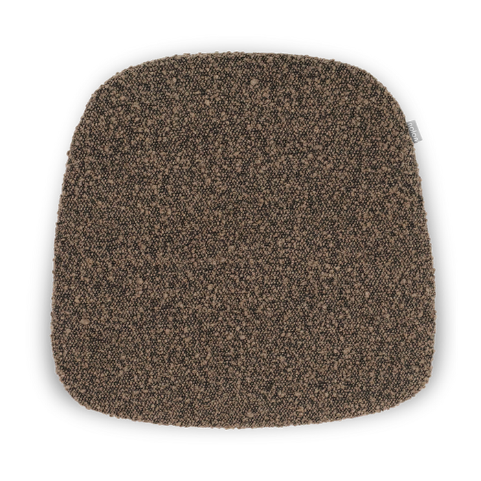 Nolon Fem Stoelkussen Bouclé Bruin