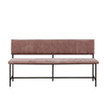 by fonQ Spare Eetkamerbank - B 220 cm - Flamingo