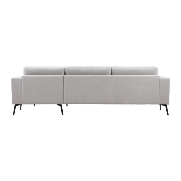 by fonQ Lewis Hoekbank met Chaise Longue Rechts - Wind