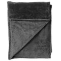 Dutch Decor plaid CHARLIE - 200x220 cm Charcoal Gray