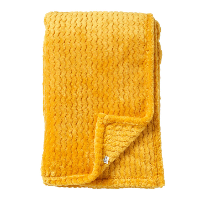 Dutch Decor plaid MARA - 150x200 cm Golden Glow