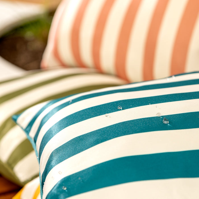 Outdoor Kussenhoes 30x50 cm groen Effen kleur