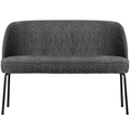 WOOOD Eetbank Vogue - Structure Velvet - Mountain - 83x120x59