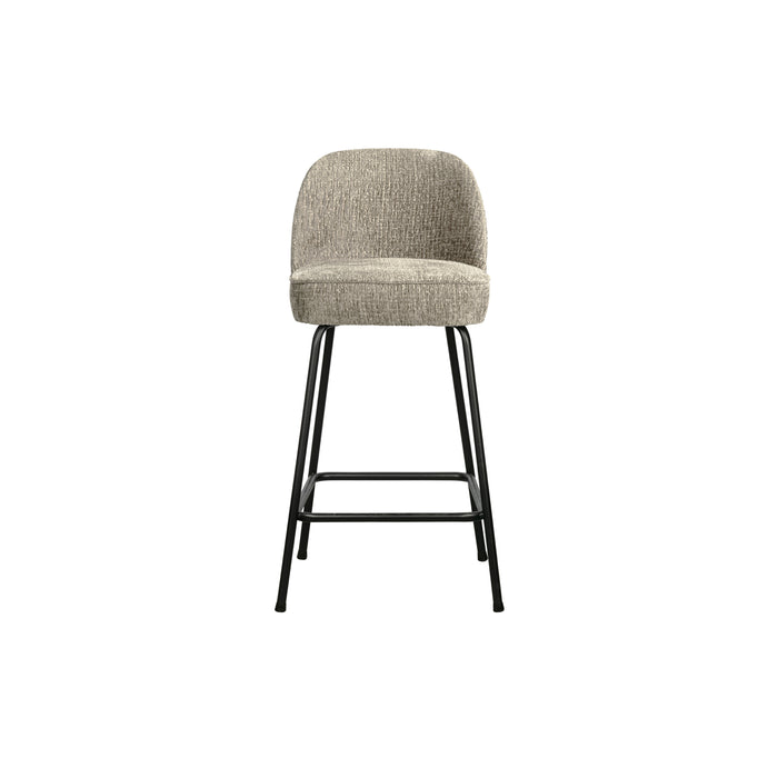 WOOOD Vogue Barkruk H 89 cm - Polyester - Wheatfield