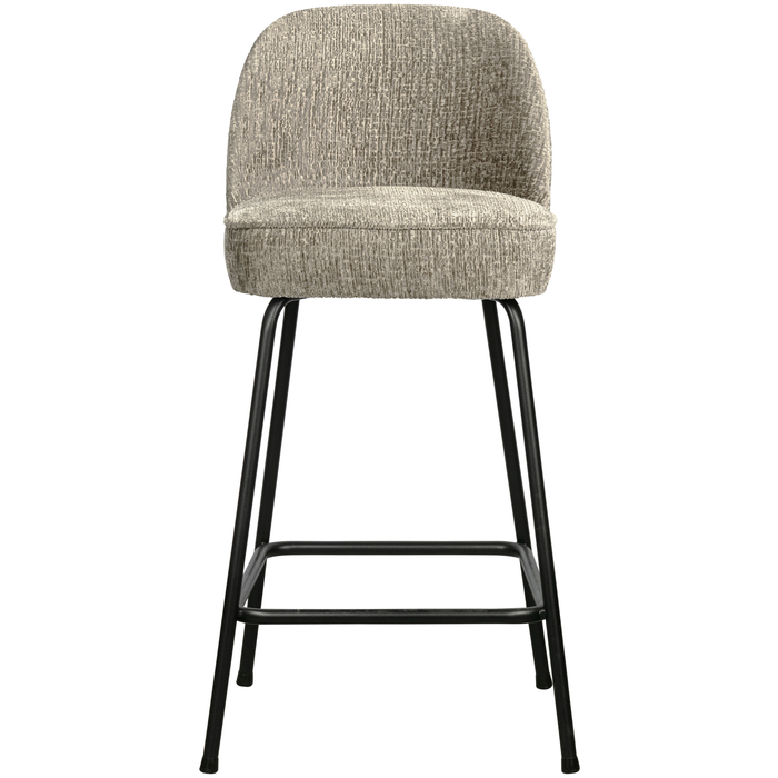 WOOOD Vogue Barkruk H 89 cm - Polyester - Wheatfield