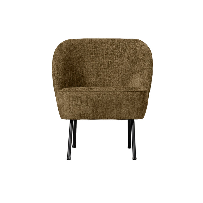 WOOOD Fauteuil Vogue - Structure Velvet - Brass - 69x57x70