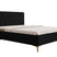 NADUVI Collection Ticaro Bedframe - 160 x 200 cm - Zwart