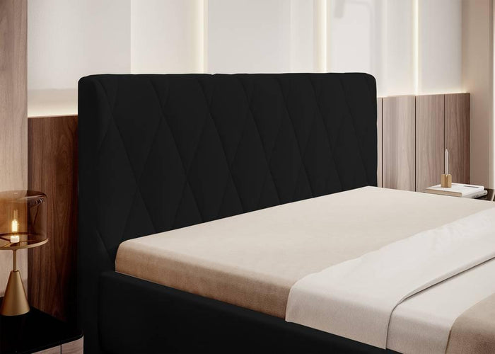 NADUVI Collection Ticaro Bedframe - 160 x 200 cm - Zwart