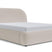 NADUVI Collection Philipa Bedframe - 160 x 200 cm - Bouclé - Beige