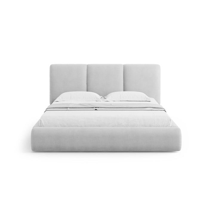 Windsor & Co Horizon Bedframe met Opbergvak - 160 x 200 cm - Chenille - Beige