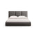 Windsor & Co Horizon Bedframe met Opbergvak - 180 x 200 cm - Fluweel - Grijs