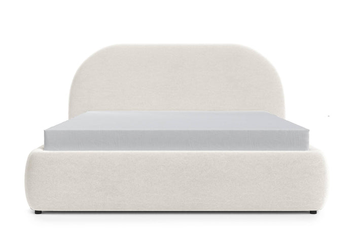 NADUVI Collection Philipa Bedframe - 180 x 200 cm - Fluweel - Crème
