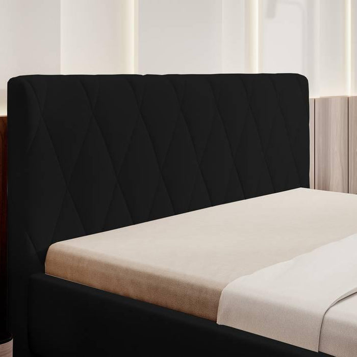 NADUVI Collection Ticaro Bedframe - 140 x 200 cm - Zwart