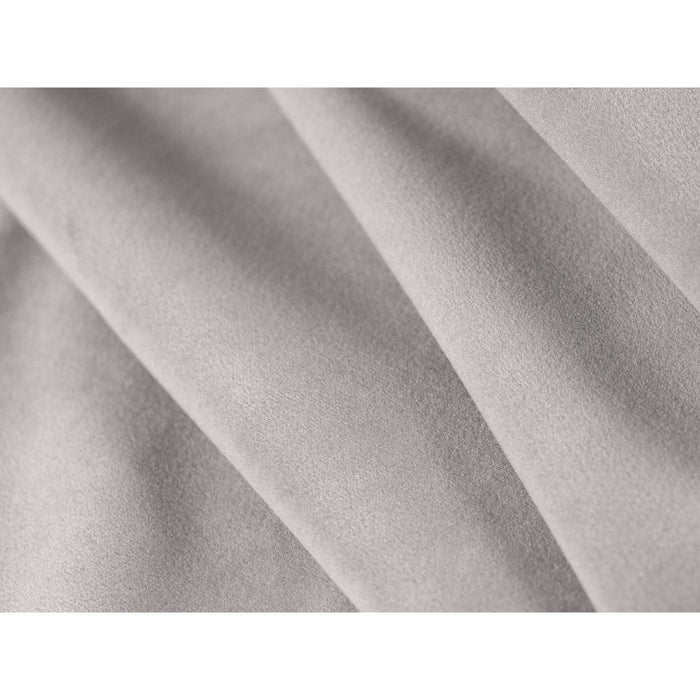 Micadoni Bedframe Miley met Opbergruimte - 140 x 200 cm - Fluweel - Lichtgrijs