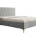 NADUVI Collection Ticaro Bedframe - 160 x 200 cm - Grijs