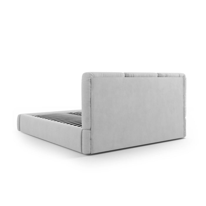 Windsor & Co Horizon Bedframe met Opbergvak - 140 x 200 cm - Chenille - Beige