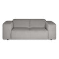 by fonQ Wonder 2-zitsbank  - Rib - Grijs