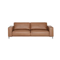by fonQ Brisk 3-zitsbank - Buffelleer - Cognac
