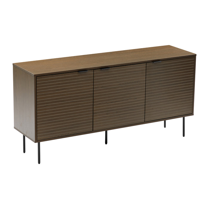 by fonQ Tier Dressoir - Smoked Oak