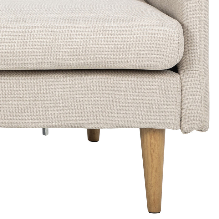 by fonQ basic Sofie Omkeerbare Hoekbank met Chaise Longue - Beige