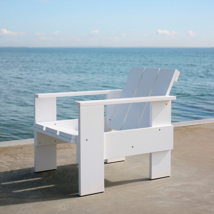 HAY Crate Loungestoel - Wit
