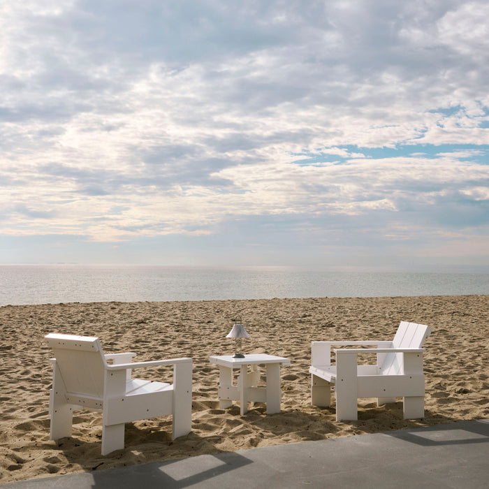 HAY Crate Bijzettafel H 40 cm - Wit