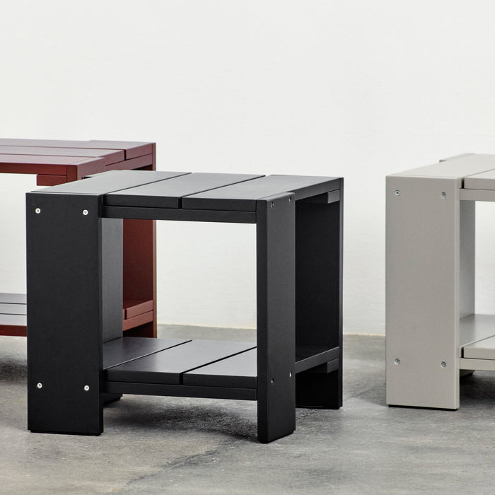 HAY Crate Bijzettafel H 45 cm - Zwart