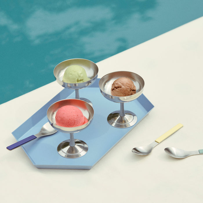 HAY Kaleido Tray M - Dusty Blue