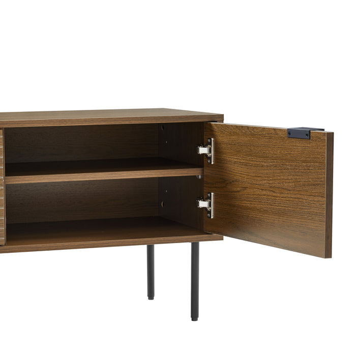 by fonQ Tier Tv-meubel - Smoked Oak