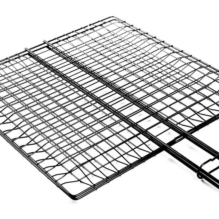 Buccan BBQ - Handbare Grillrooster voor vlees en vis