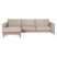 by fonQ Cirro Hoekbank met Chaise Longue Links - Beige