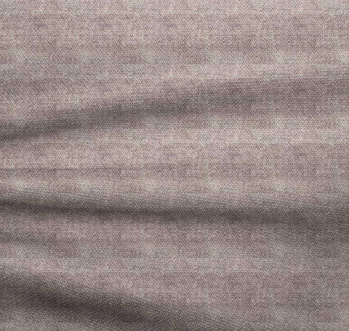 Taupe fluwelen hoekbank 286cm