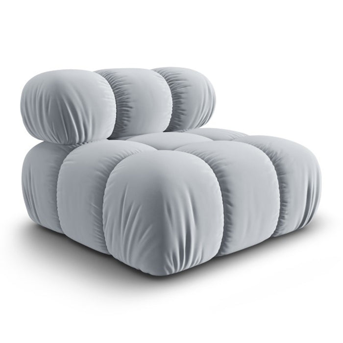 Milo Casa Tropea Modulair Bank Element - Middenstuk - Lichtblauw