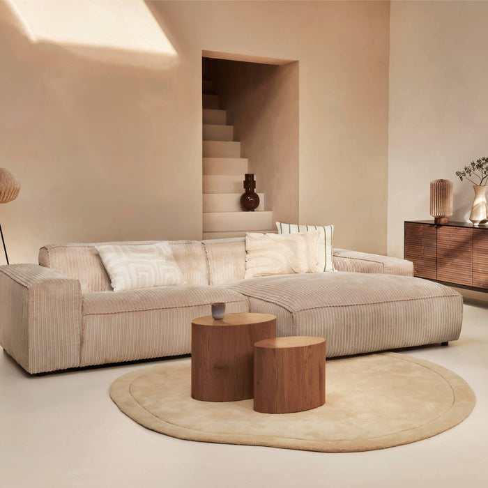 by fonQ Groovy Sierkussen 40 x 60 cm - Ivoor