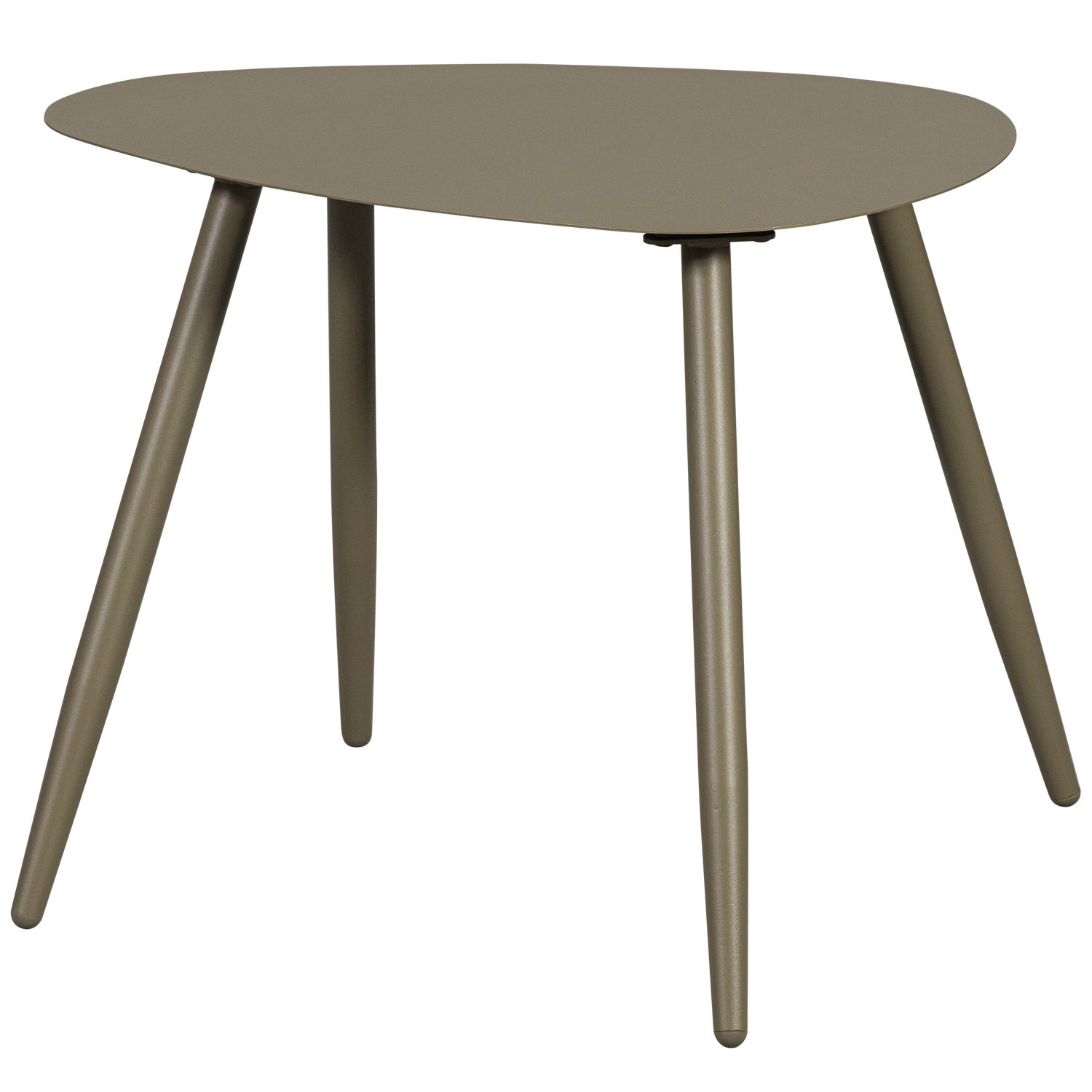 WOOOD Aivy Bijzettafel Binen|Buiten - Metaal - Jungle - 45x58x43