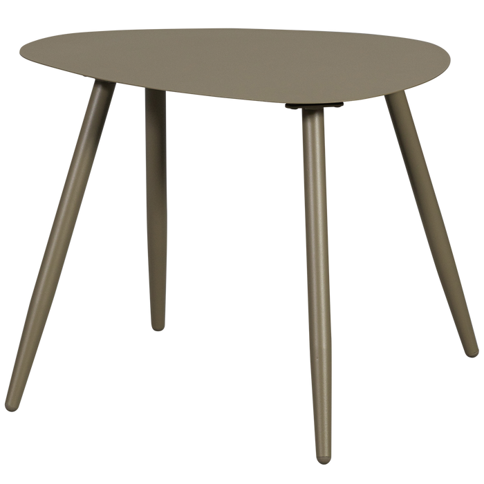 WOOOD Aivy Bijzettafel Binen|Buiten - Metaal - Jungle - 45x58x43