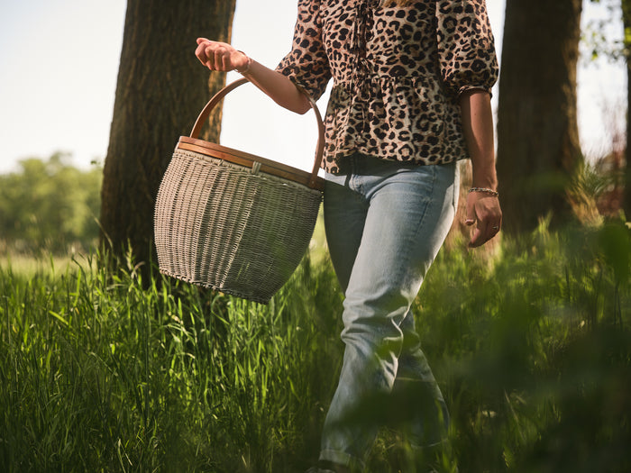 Chill-Dept. - Yosemite Picknickmand - Natural Grey