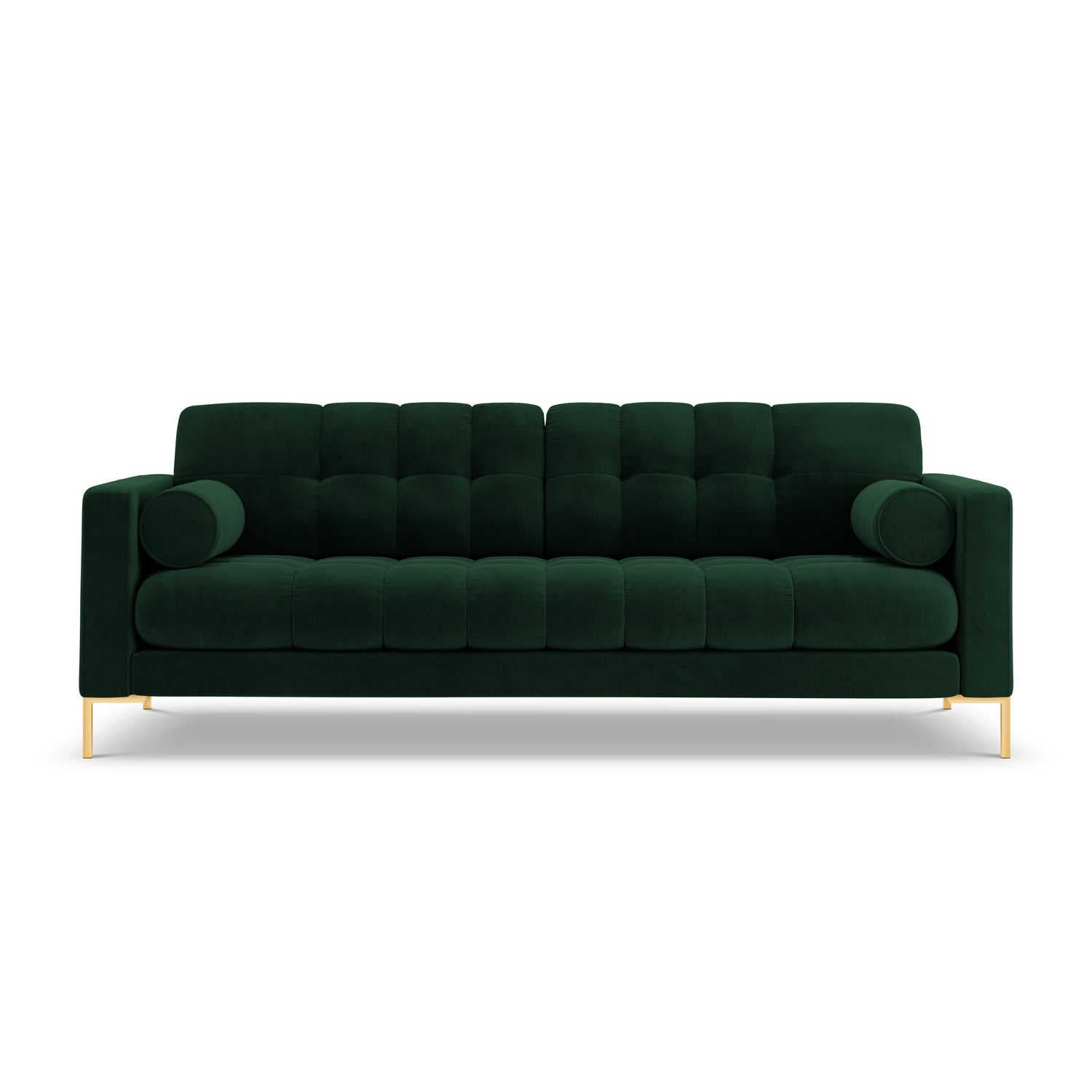 Cosmopolitan Design Bali 3-zitsbank - Flessengroen / Goud